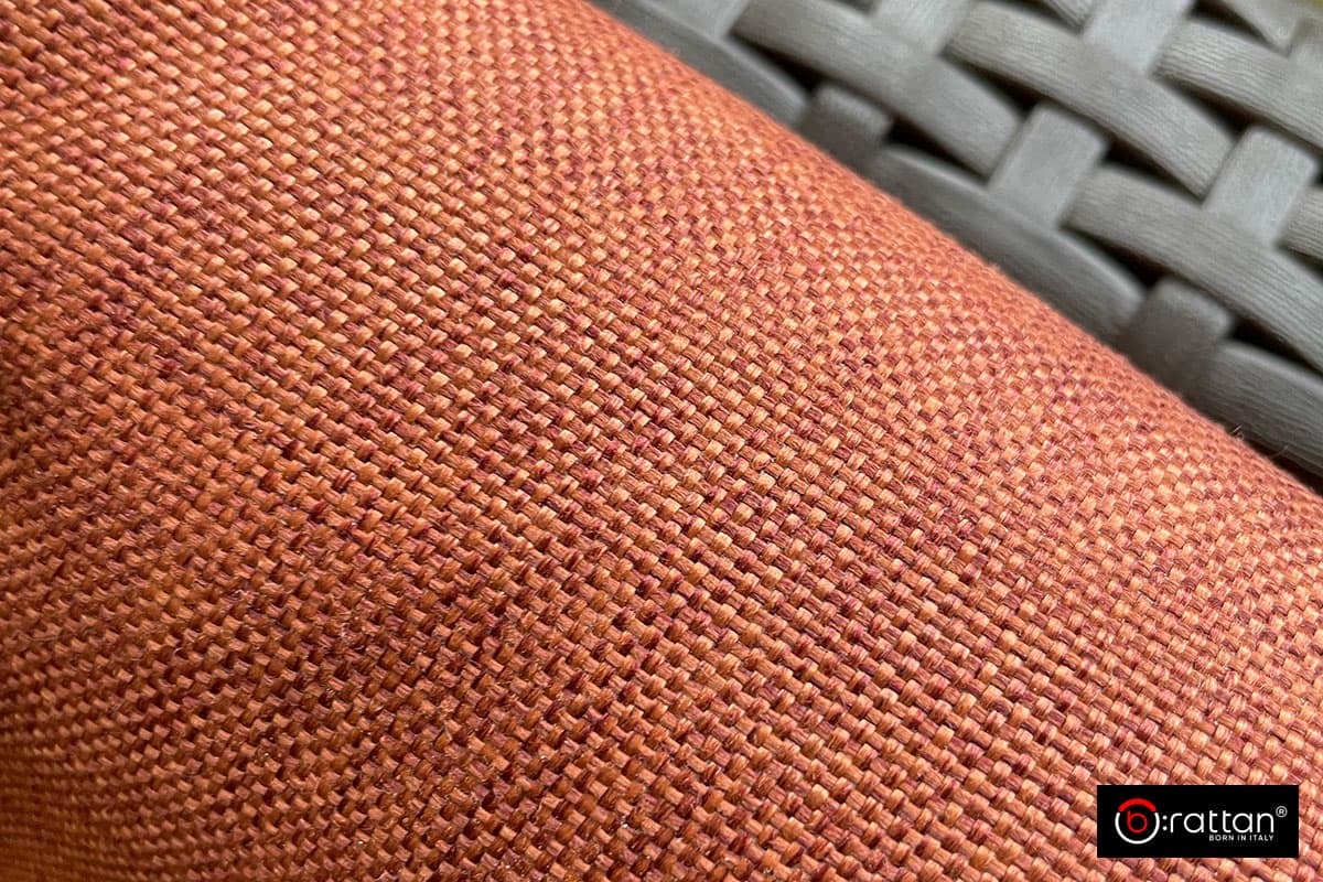 Комплект мебели RATTAN Premium 4 венге оранжевые подушки