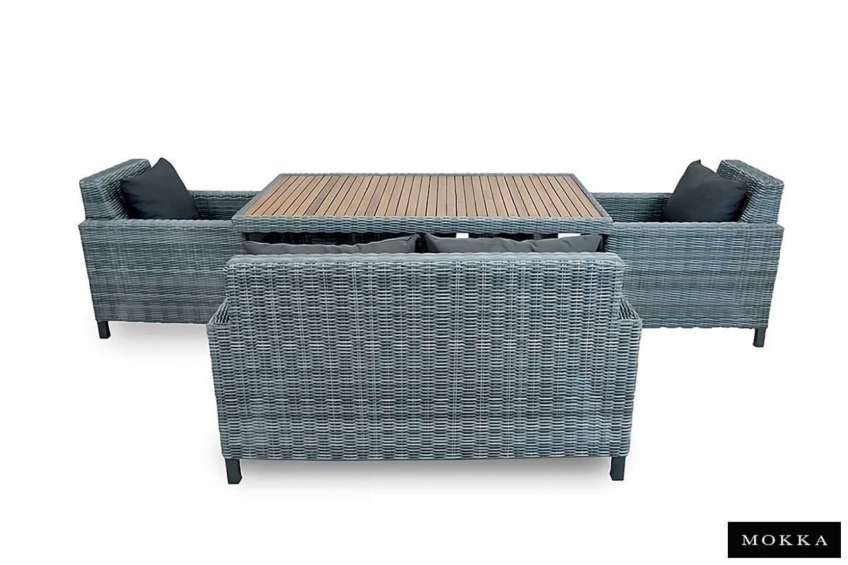 Комплект плетеной мебели MOKKA BELLA малый