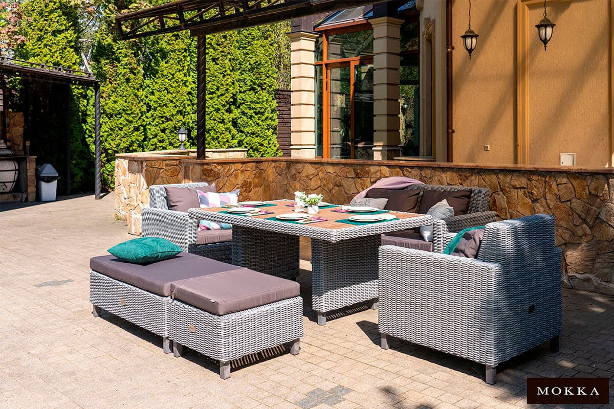 Комплект плетеной мебели MOKKA BELLA малый